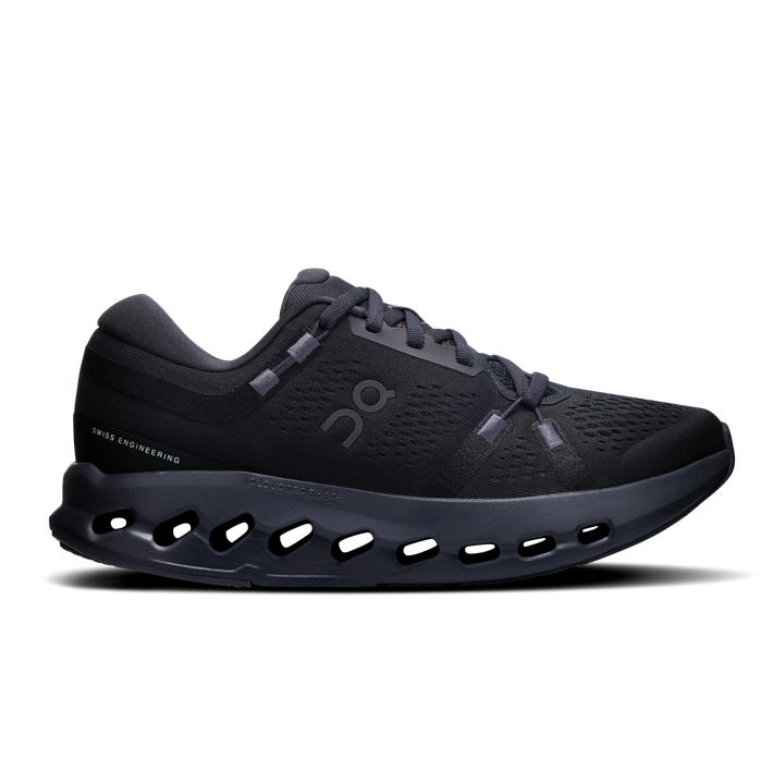 on cloudsurfer 2 wide women's | black black
