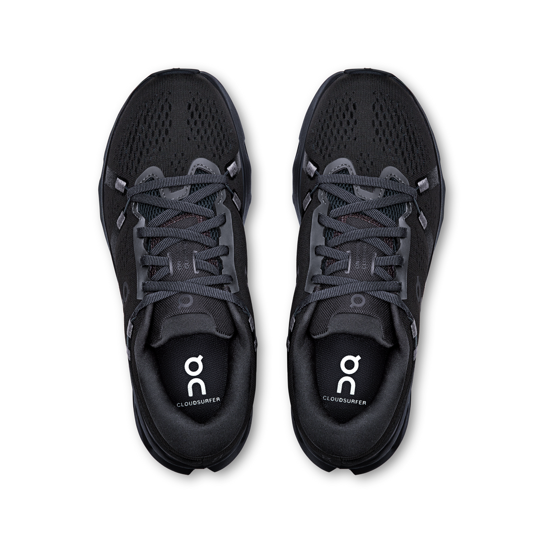 on cloudsurfer 2 wide women's | black black