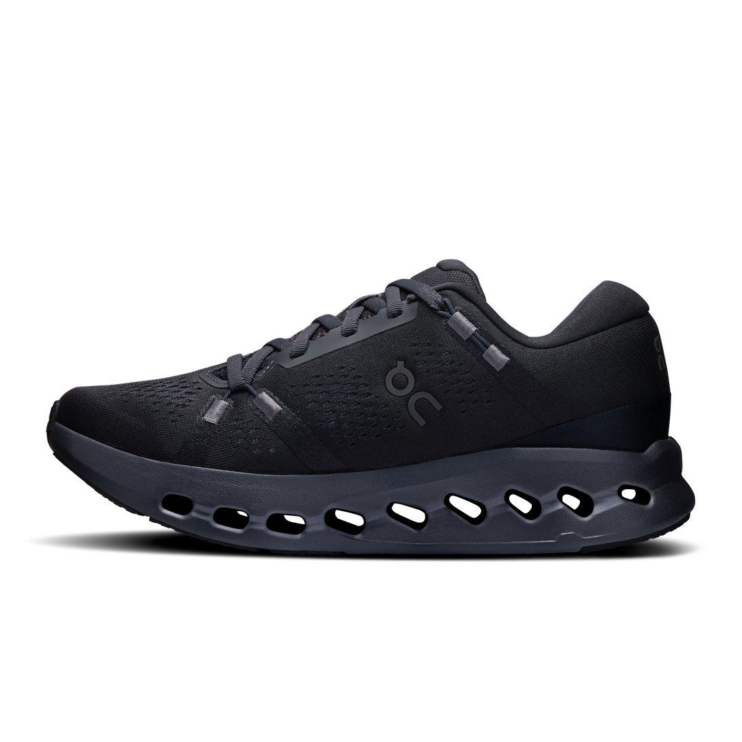 on cloudsurfer 2 wide women's | black black