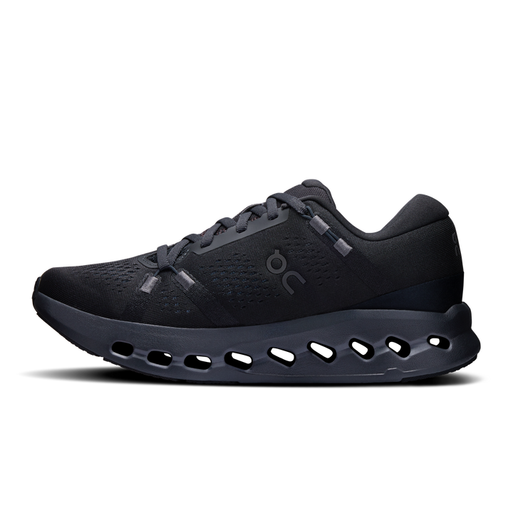on cloudsurfer 2 wide women's | black black