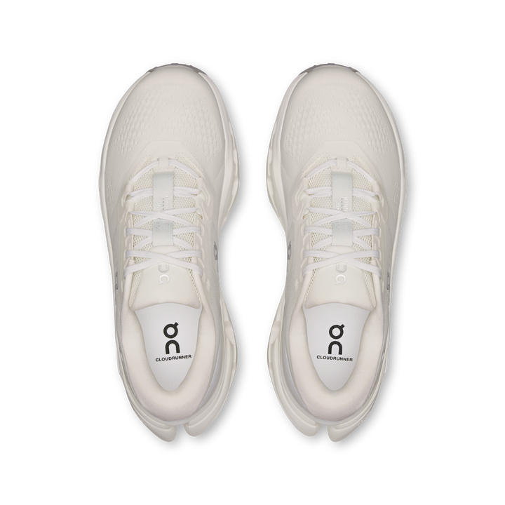 on cloudrunner 3 women's | white ivory
