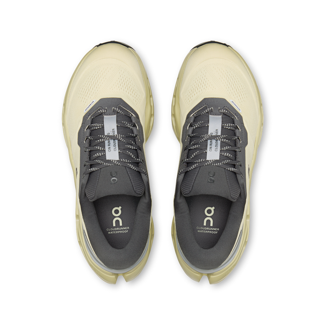 on cloudrunner 3 waterproof women's | pollen haze