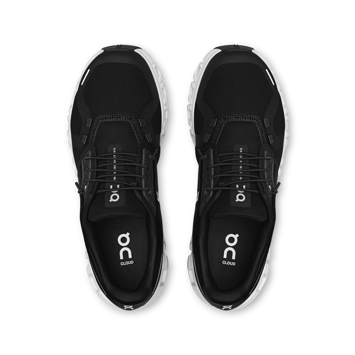 on cloud 6 wide women's | black white