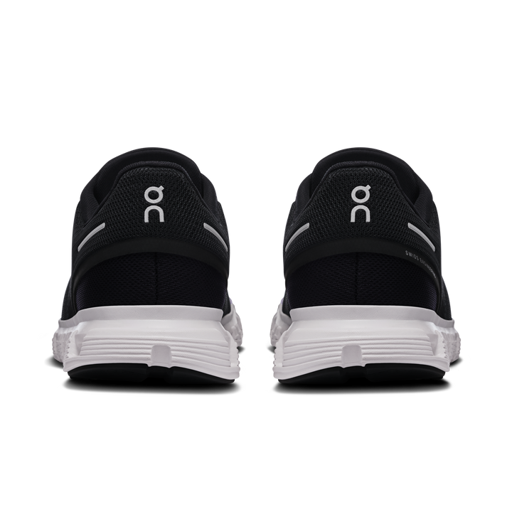 on cloud 6 wide women's | black white