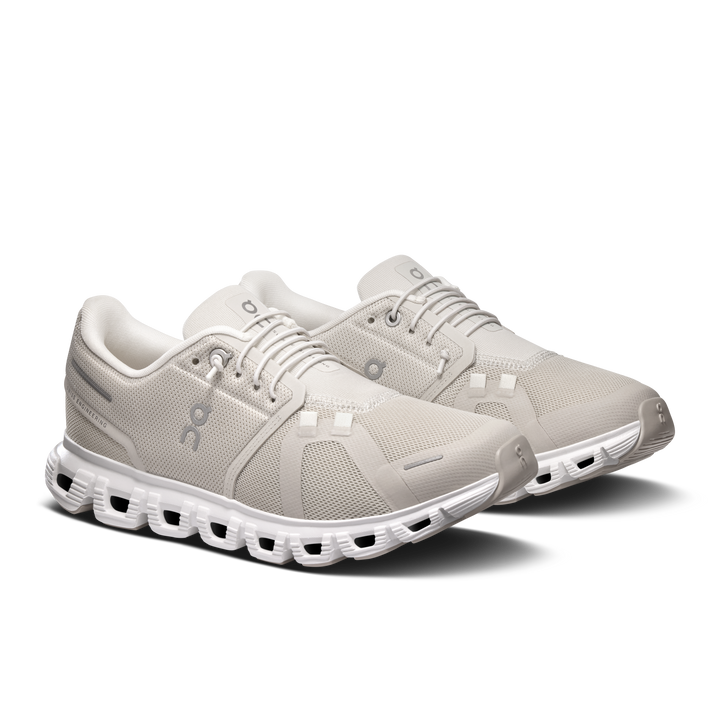 on cloud 6 wide women's | pearl white