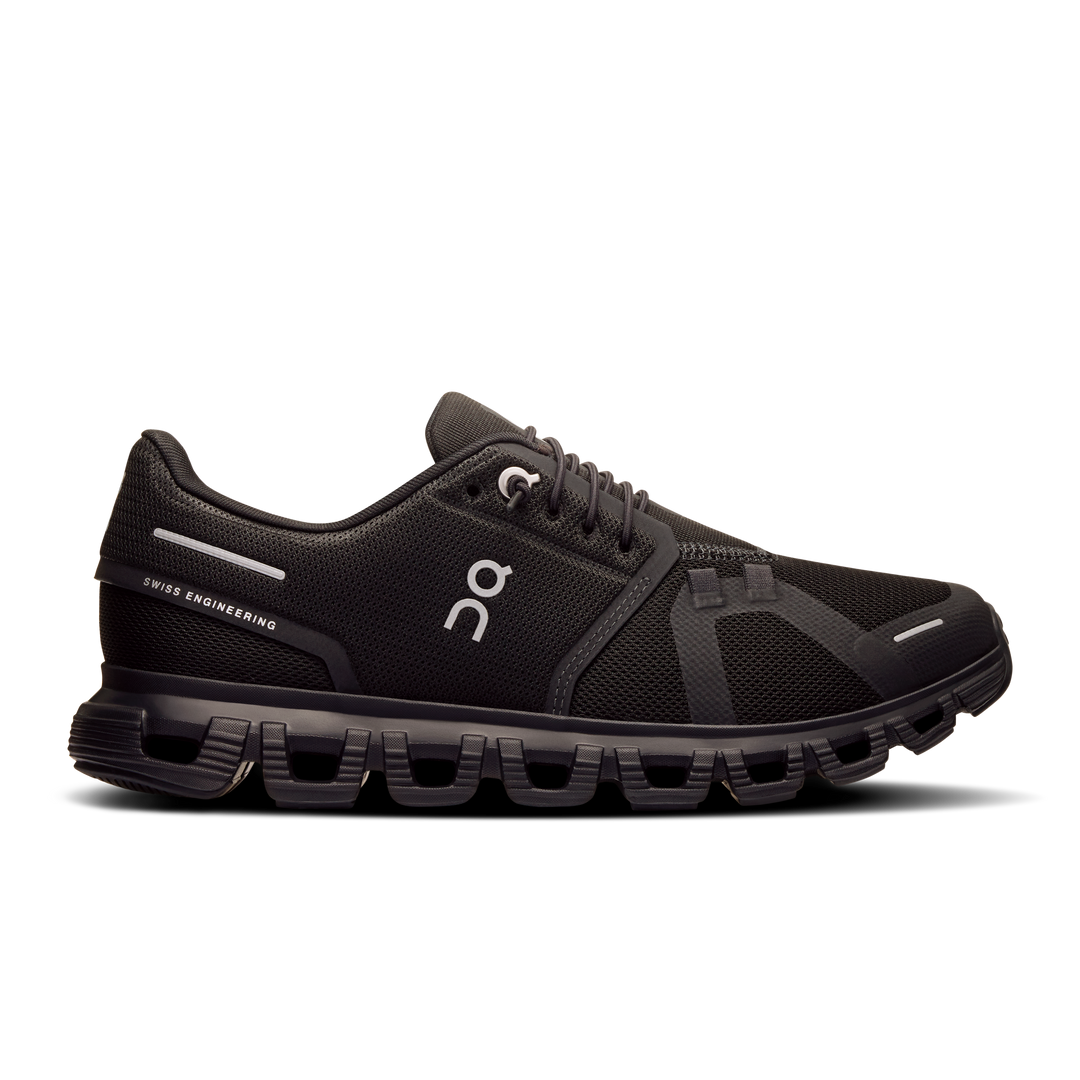 on cloud 6 wide women's | black black
