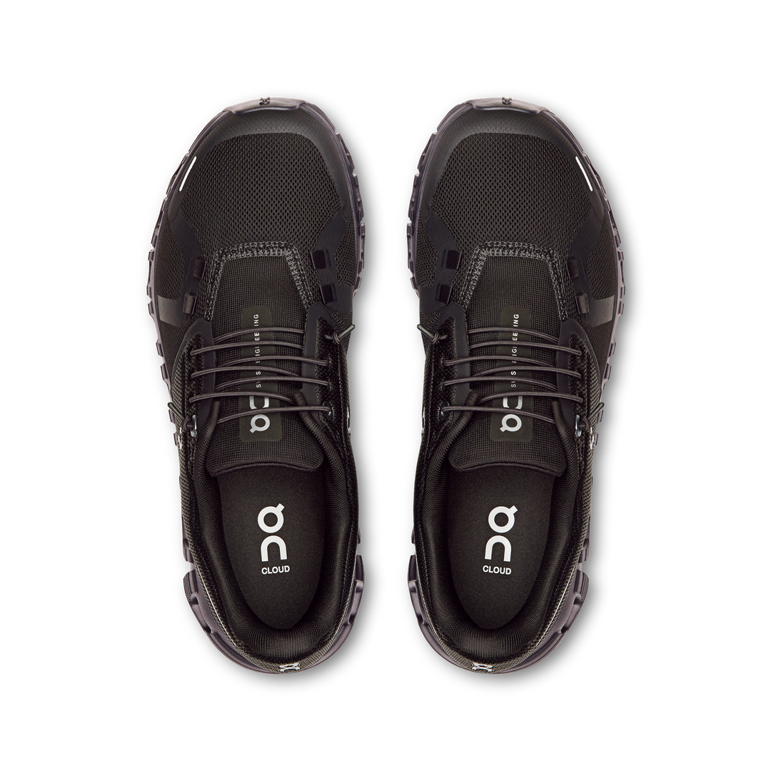 on cloud 6 wide women's | black black