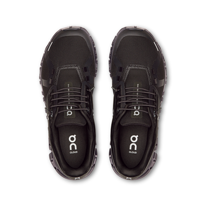 on cloud 6 wide women's | black black