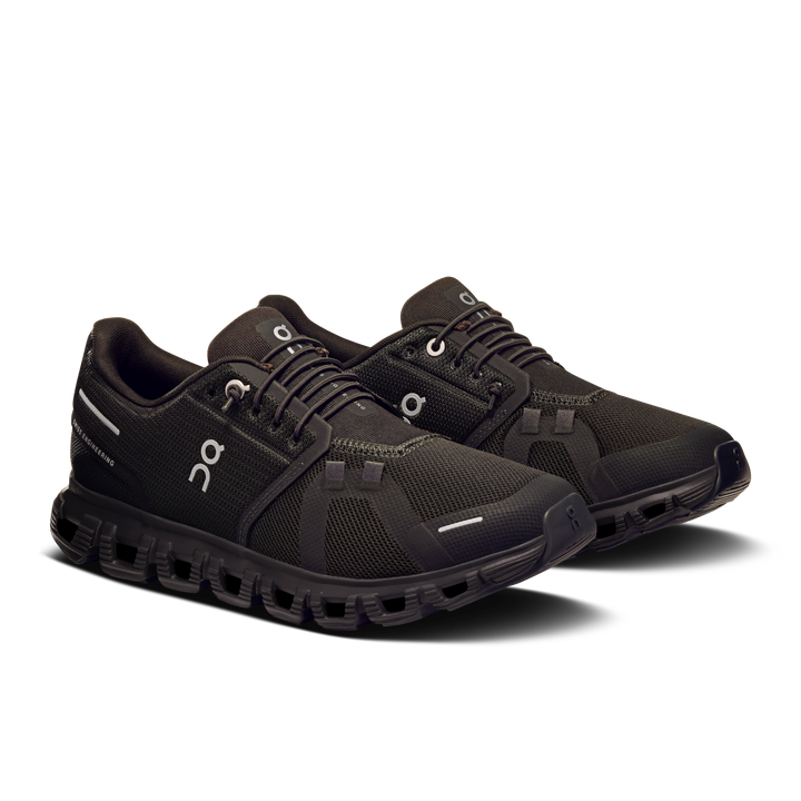 on cloud 6 wide women's | black black