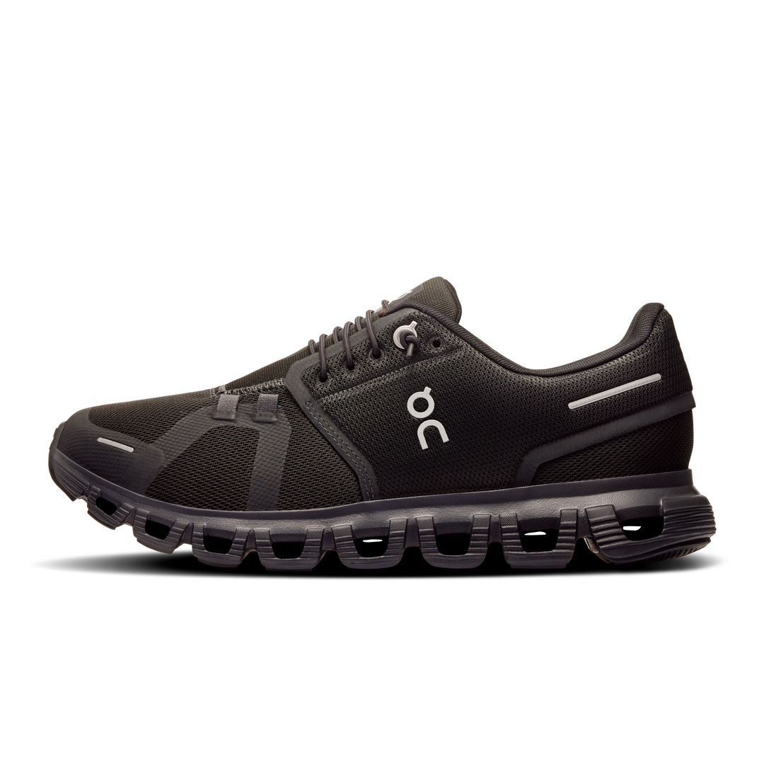 on cloud 6 wide women's | black black
