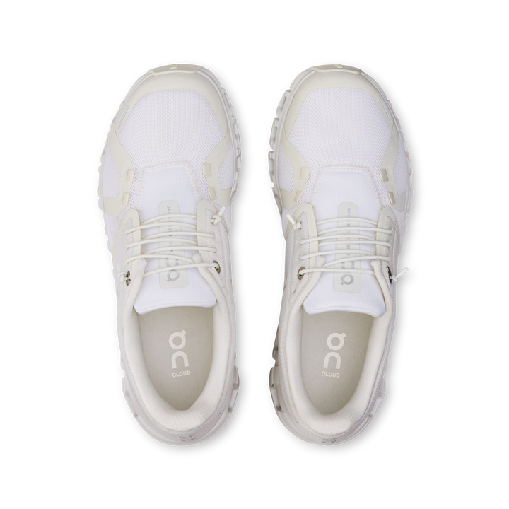 on cloud 6 wide women's | white white