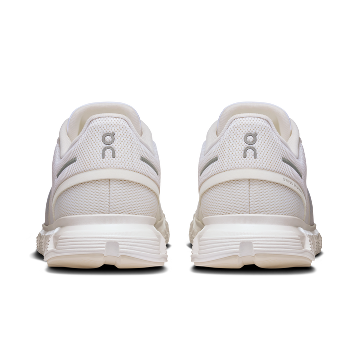 on cloud 6 wide women's | white white