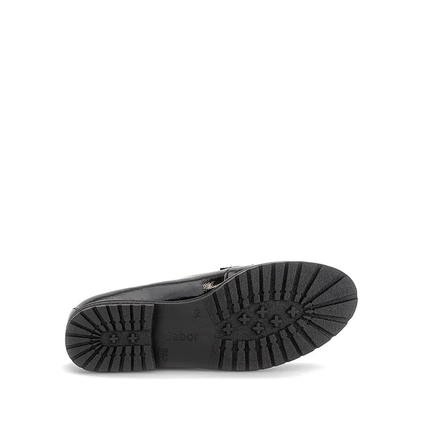 gabor payton loafer women's | black anthracite
