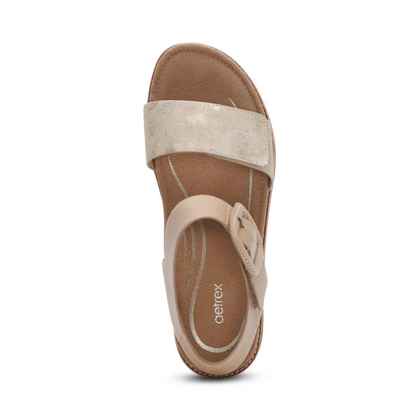 aetrex claire women's | champagne