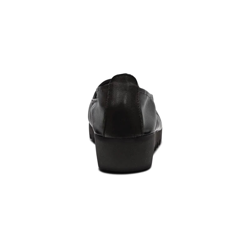 aetrex liz arch support women's | black
