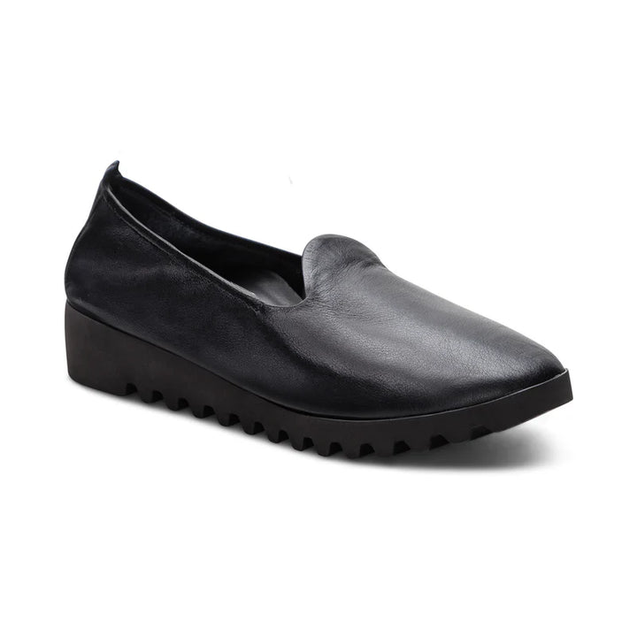 aetrex liz arch support women's | black