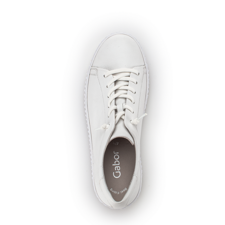 gabor sneaker bungee women's | white