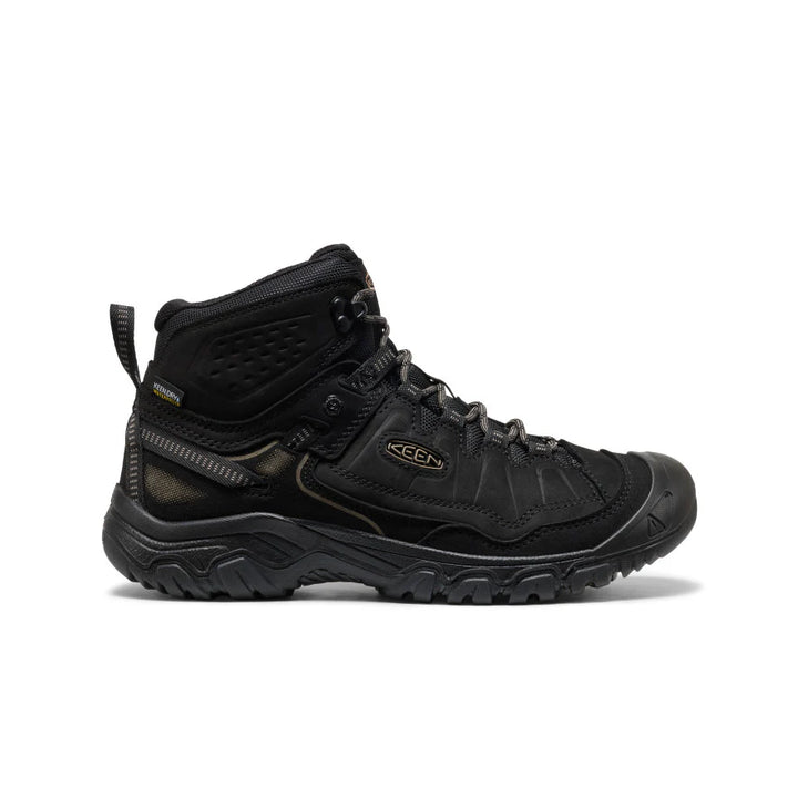 keen targhee iv waterproof hiking men's | triple black