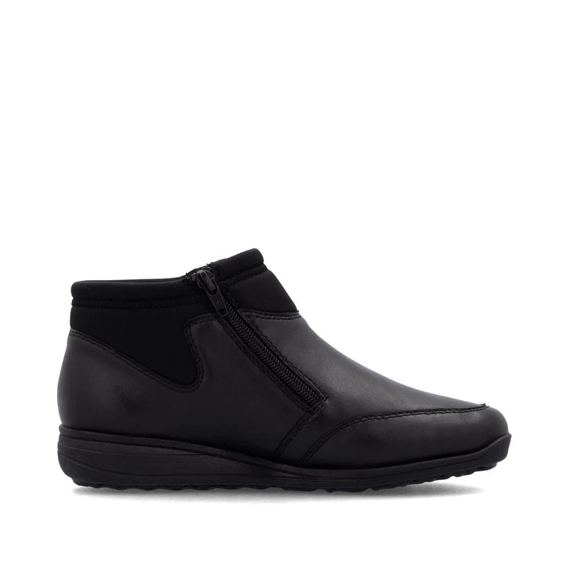 rieker donna 70 women's | schwarz/schwarz