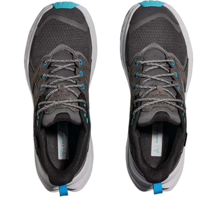 hoka anacapa 2 low  gtx women's | satellite grey / sea ice