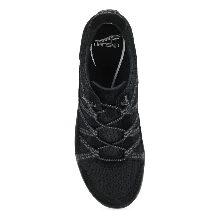 dansko harlyn women's | black/black suede