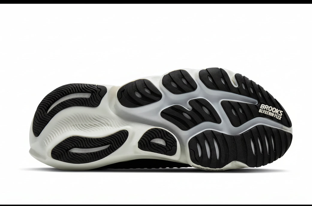 brooks glycerin flex men's | phantom|metalic|cocunut