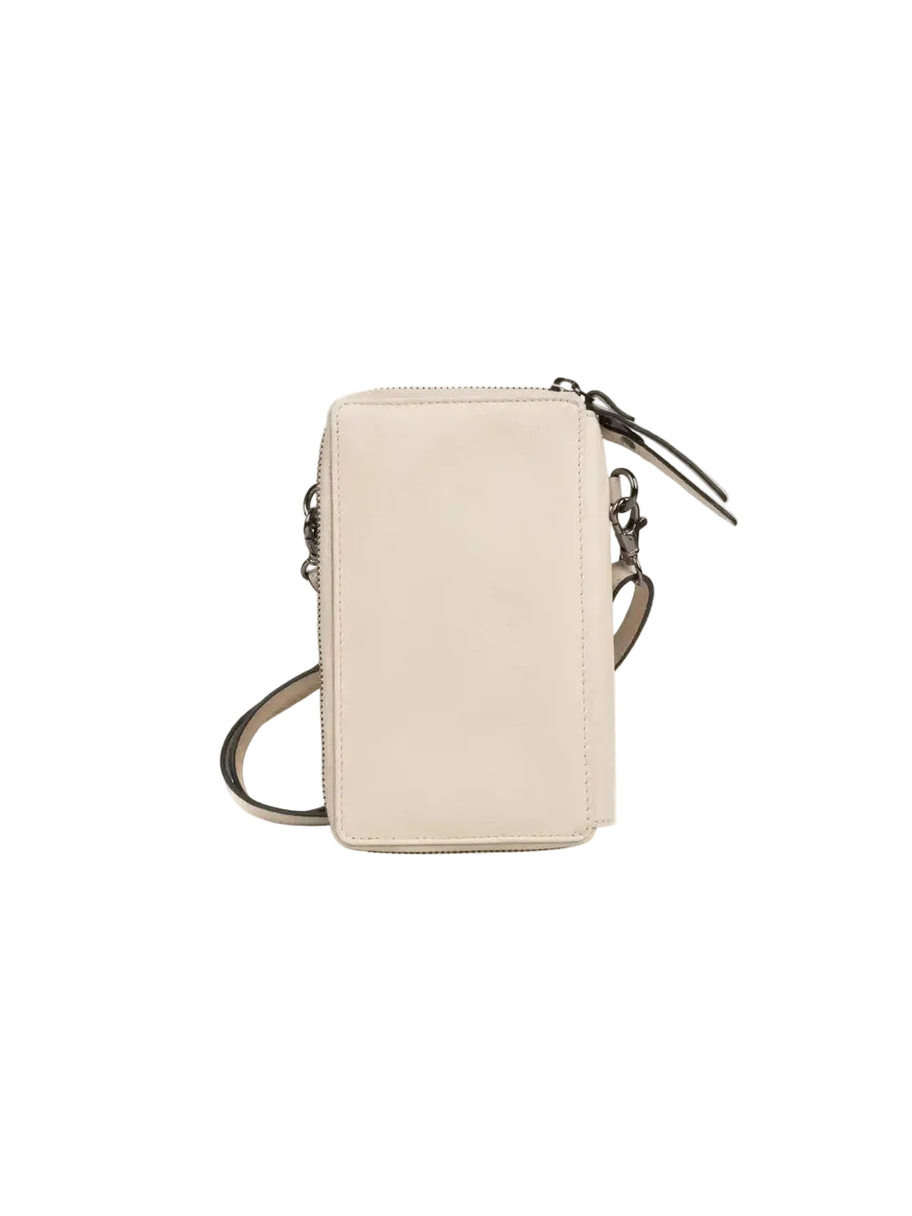 milo ella leather phone bag | ivory