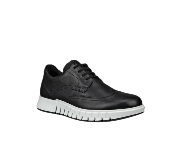 ecco gruuv hybrid wingtip men's | black