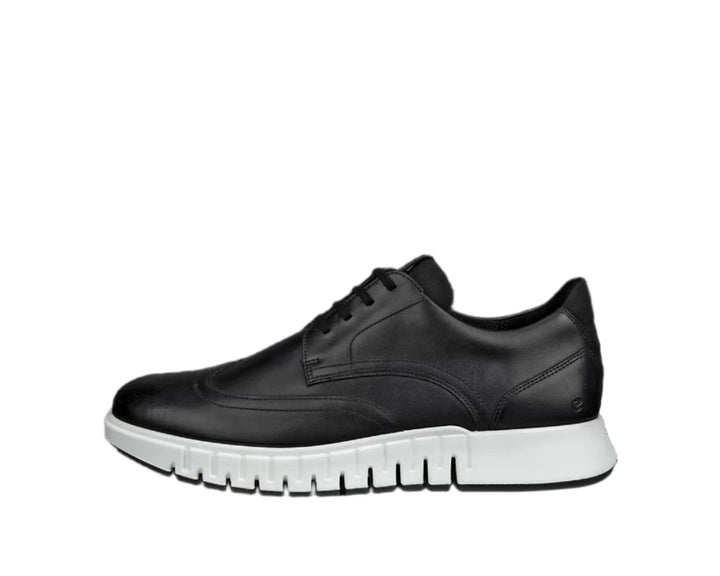 ecco gruuv hybrid wingtip men's | black
