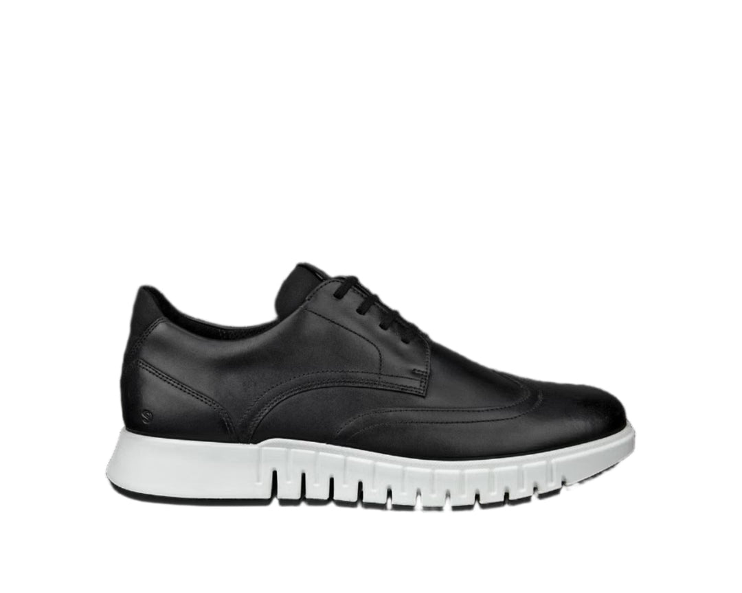 ecco gruuv hybrid wingtip men's | black