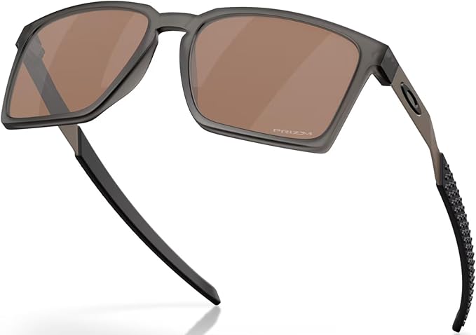 oakley exchange sun sunglasses | satin gry smoke/prizm tungsten