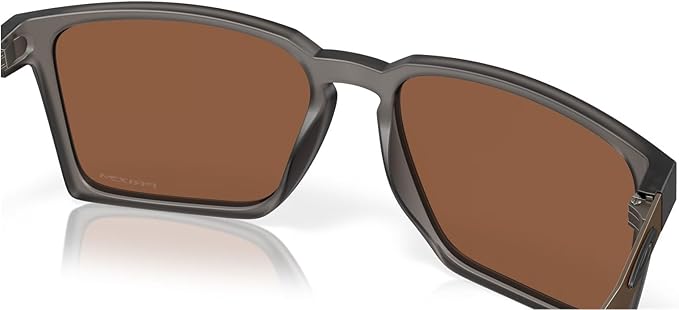 oakley exchange sun sunglasses | satin gry smoke/prizm tungsten