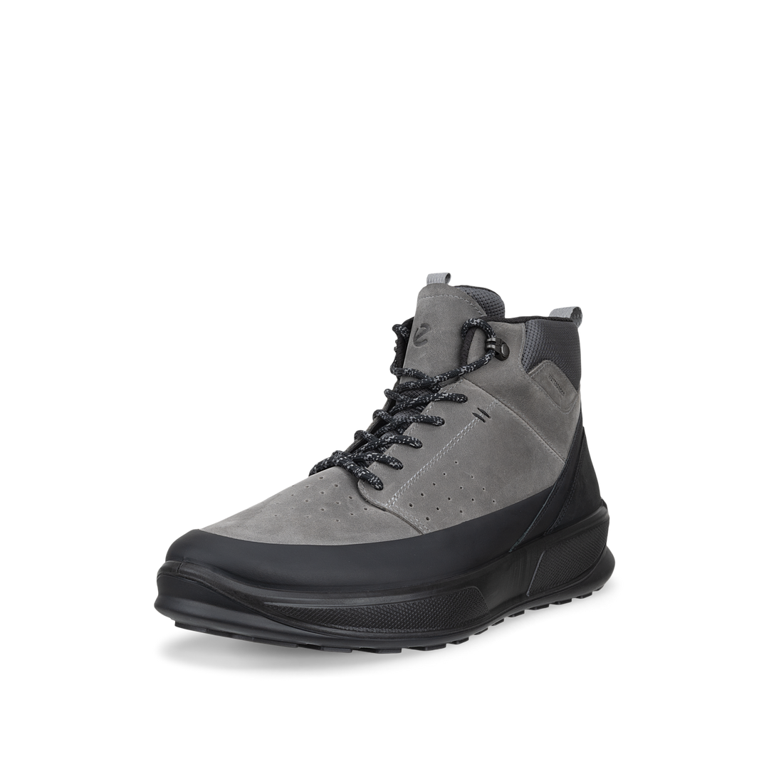 ecco byway 2 waterproof men's | black steel magnet