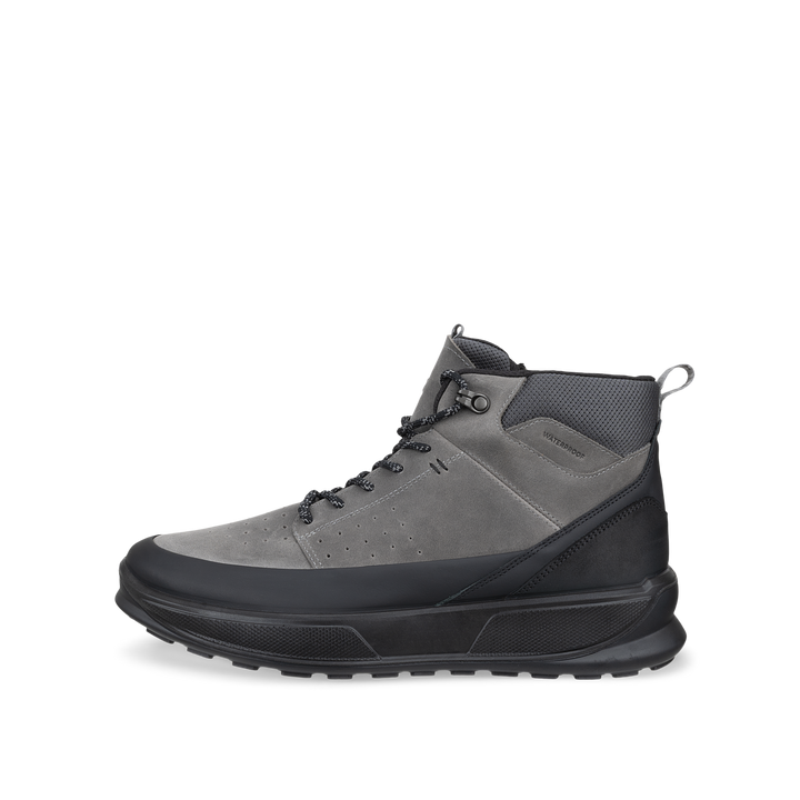 ecco byway 2 waterproof men's | black steel magnet