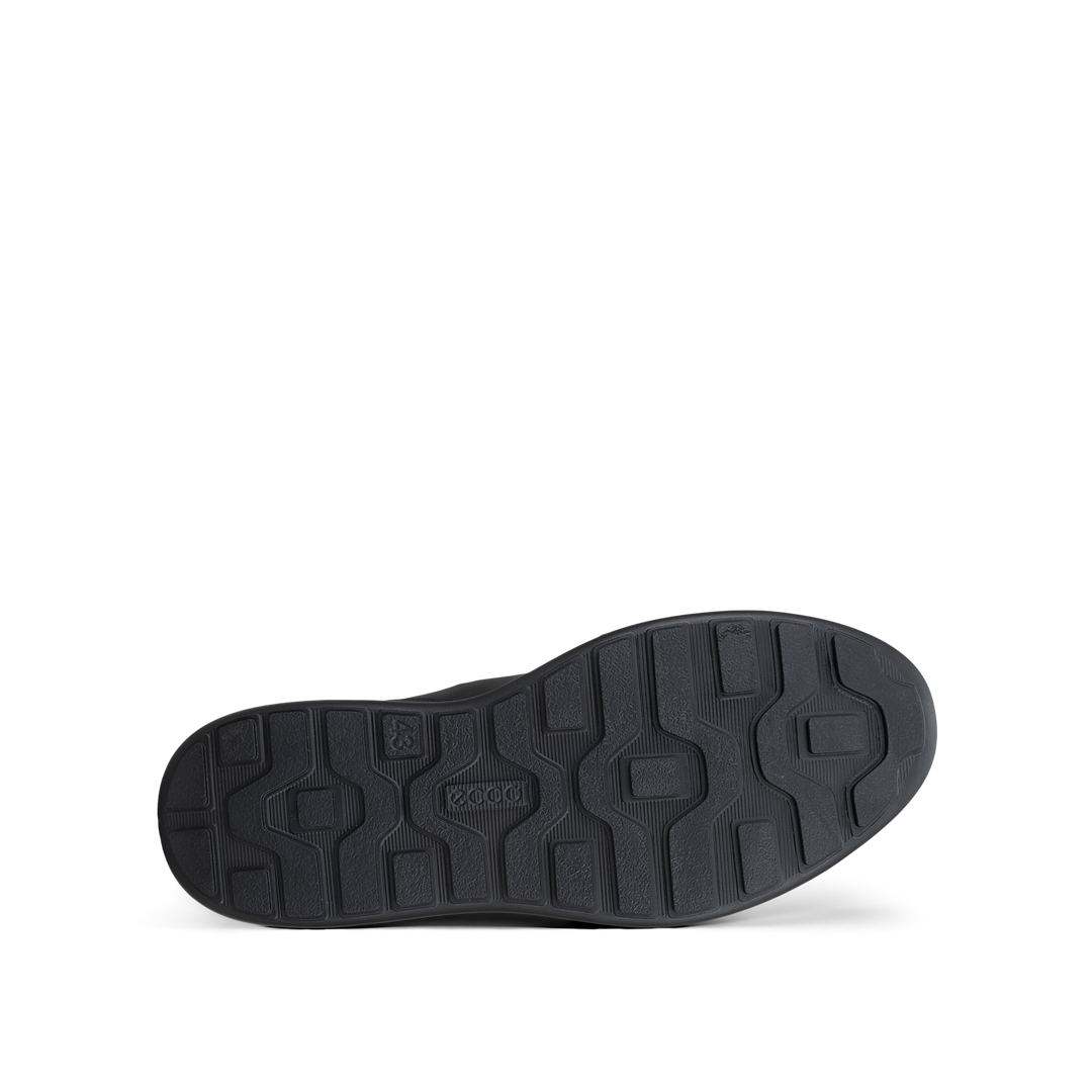 ecco byway 2 waterproof men's | black steel magnet
