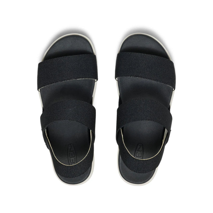 keen elle backstrap wide women's | black
