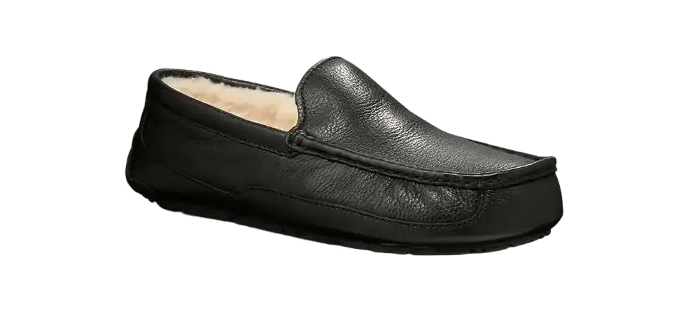 ugg ascot men's | black