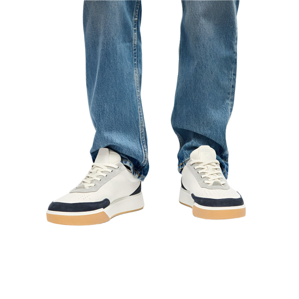 ecco street court m men's | marine/white/virtual