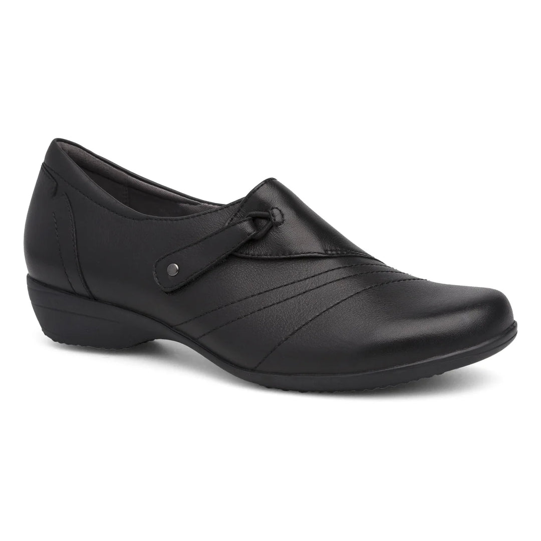 dansko franny women's | black milled
