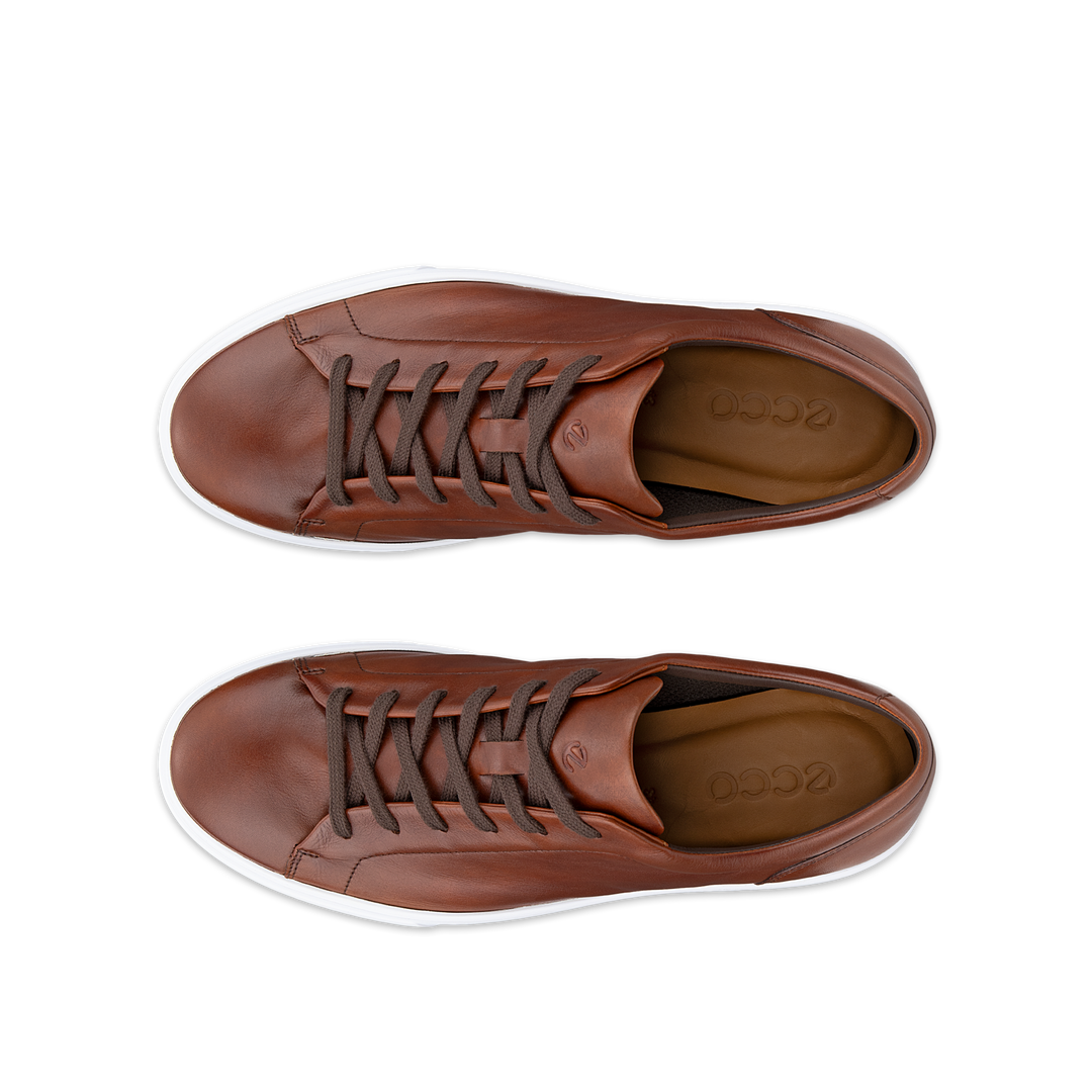 ecco soft 10 men's | cognac