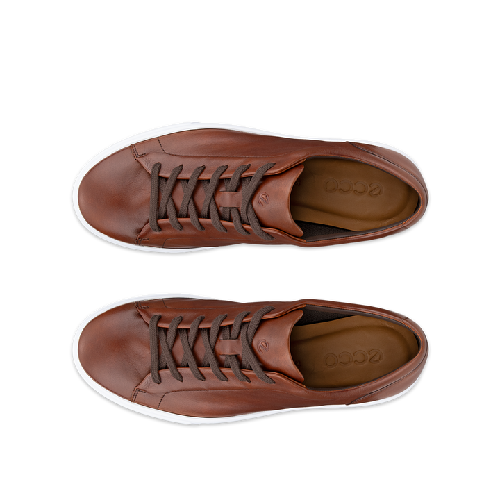 ecco soft 10 men's | cognac