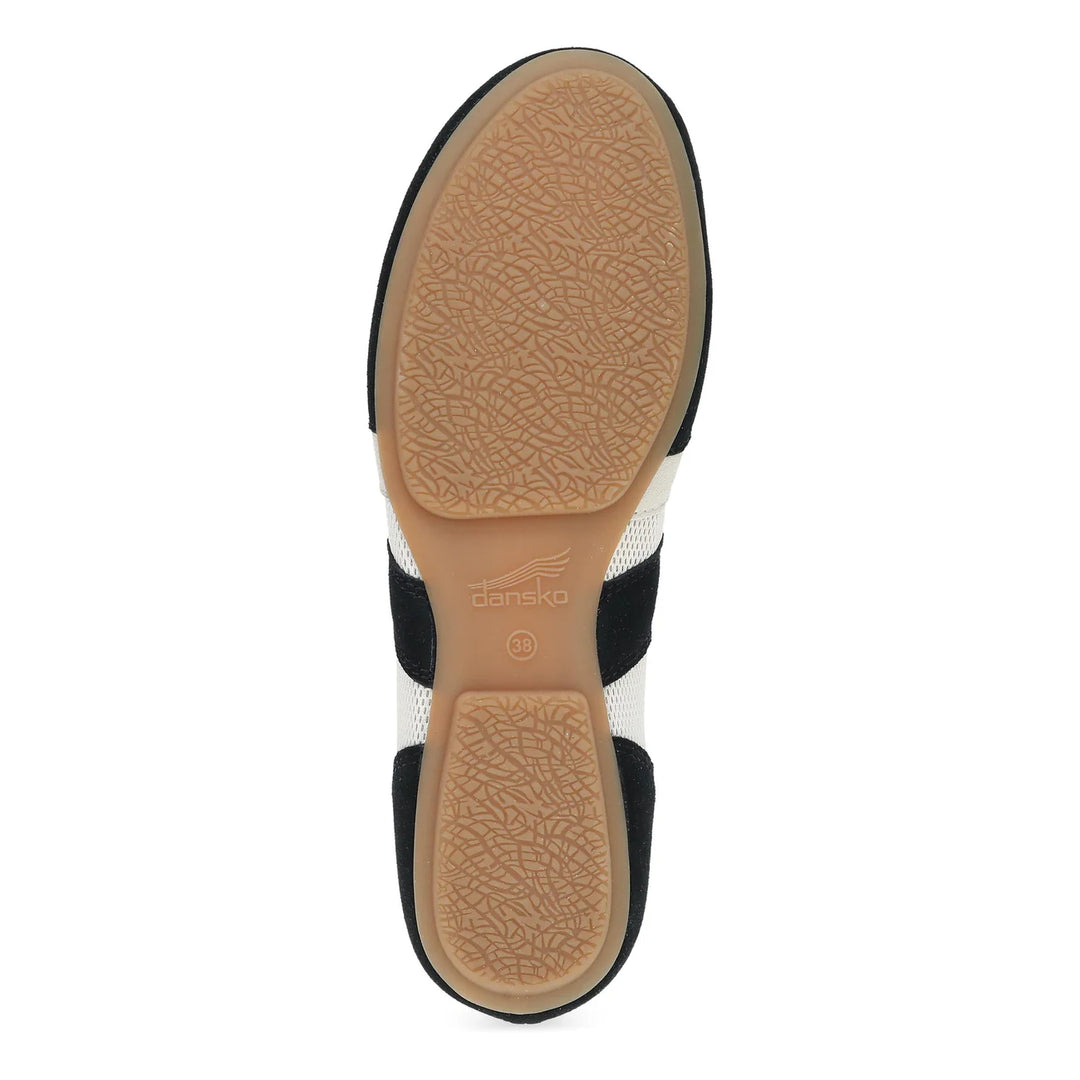 dansko milana women's | black / vanilla suede