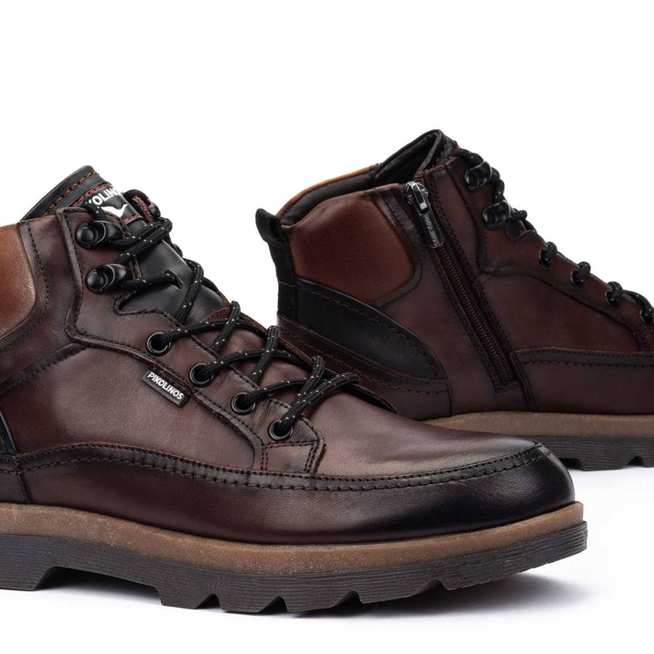 pikolinos vigo lace-up ankle boots  men's | olmo