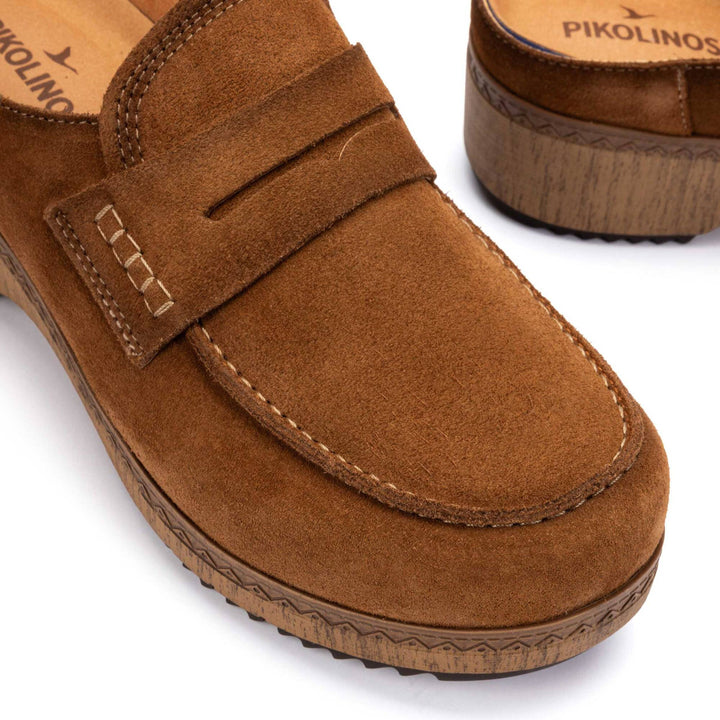 pikolinos granada penny clog women's | brandy