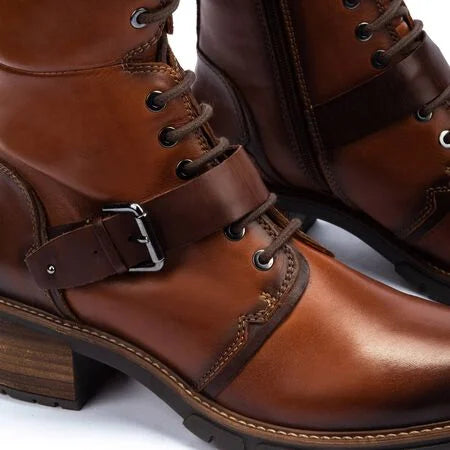 pikolinos san sebastia lace up women's | cuero