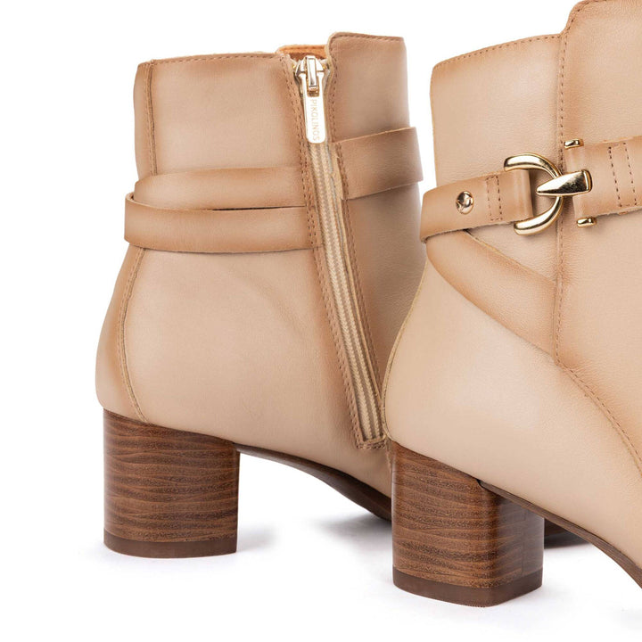 pikolinos calafat heeled boot women's | stone
