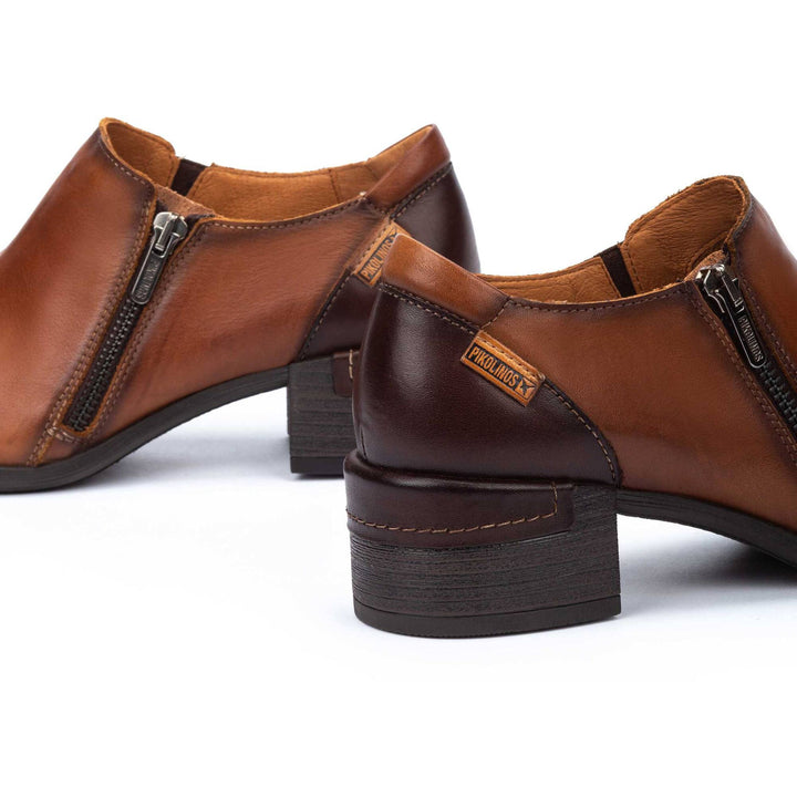 pikolinos malaga side zip women's | brandy