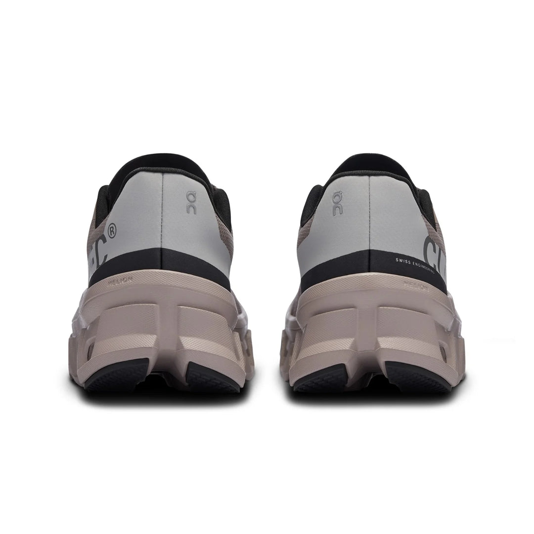 on cloudmonster men's | cinder/fog