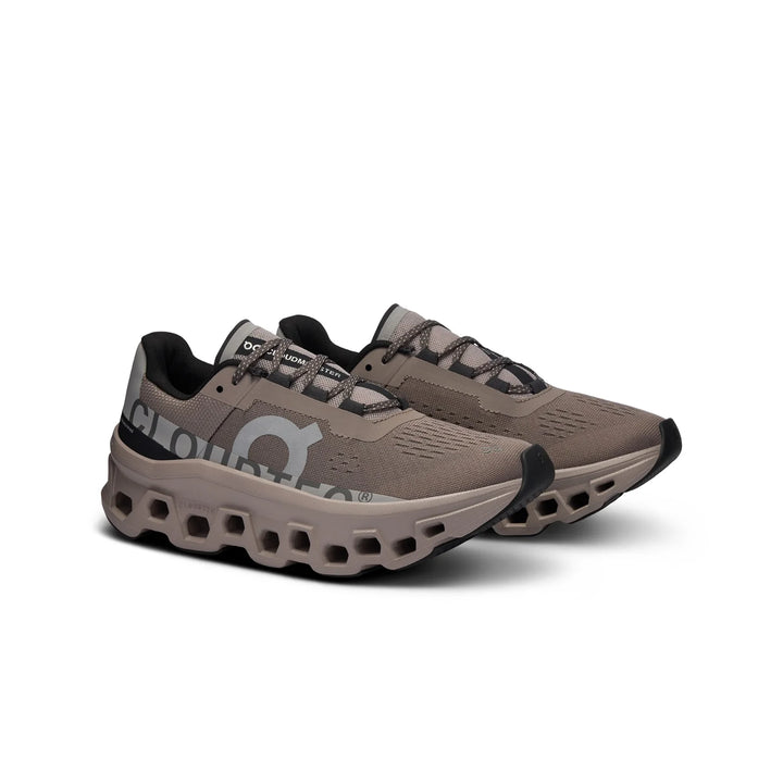 on cloudmonster men's | cinder/fog