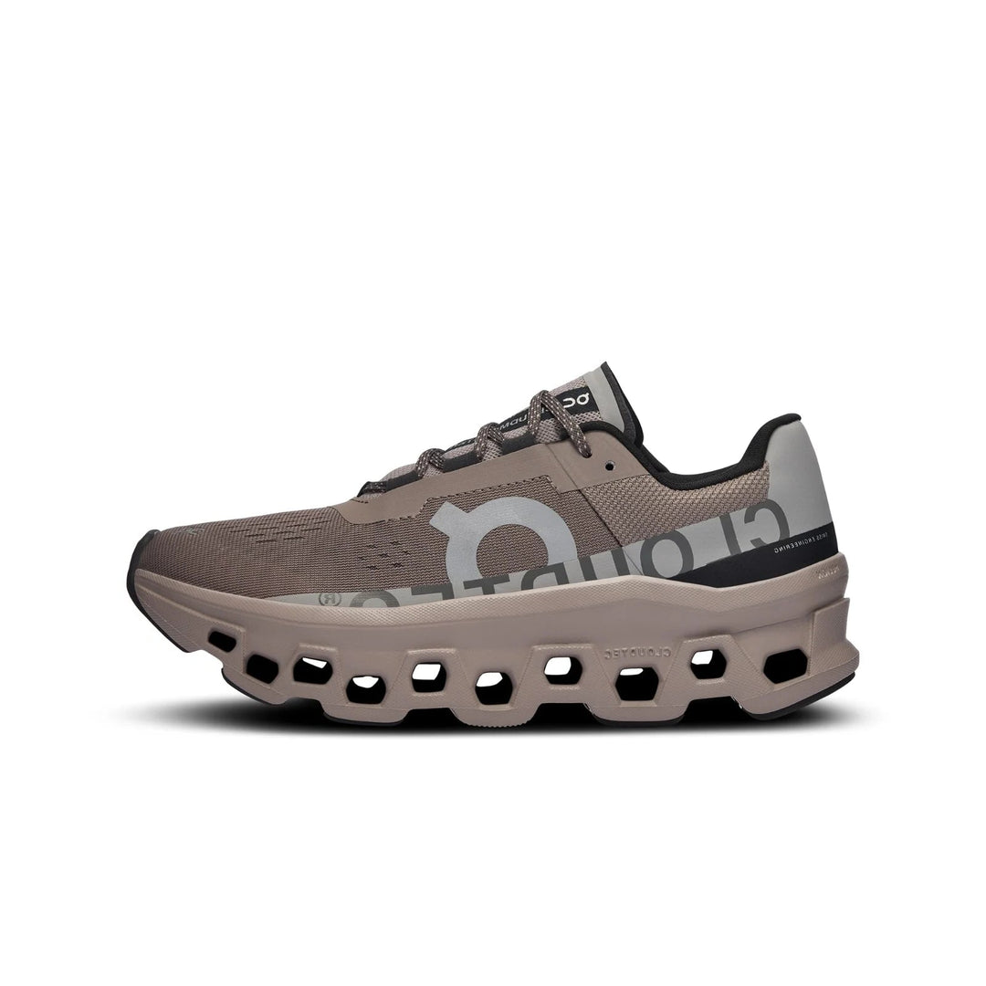 on cloudmonster men's | cinder/fog